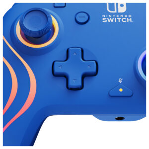 Kontroller Nintendo PDP Afterglow Wave Wireless RGB Switch – Blu 8