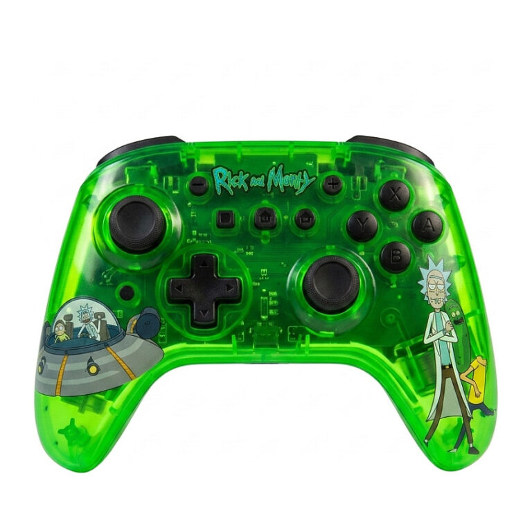 Konzolë Nintendo Blade Controller Rick and Morty Wireless - Gjelbër