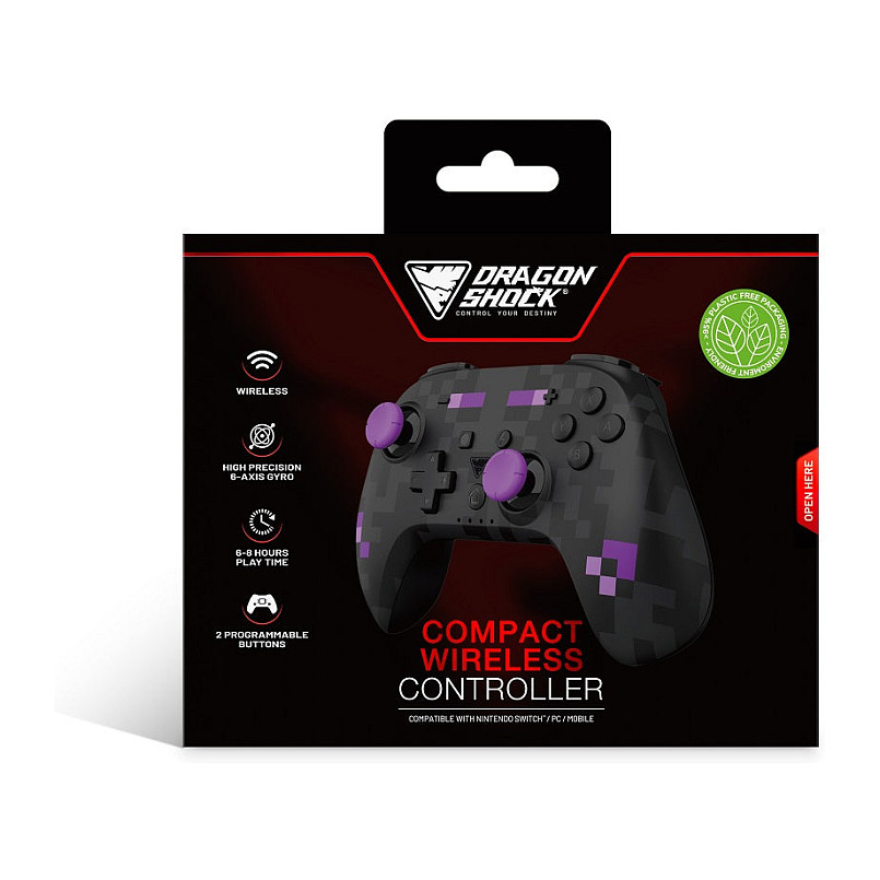 Konzolë Nintendo DragonShock Poptop Wireless Cubes - Zezë - Figura 5