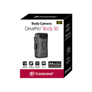 Kamerë Body Cam Transcend DrivePro 30 / 64GB – Zezë 8