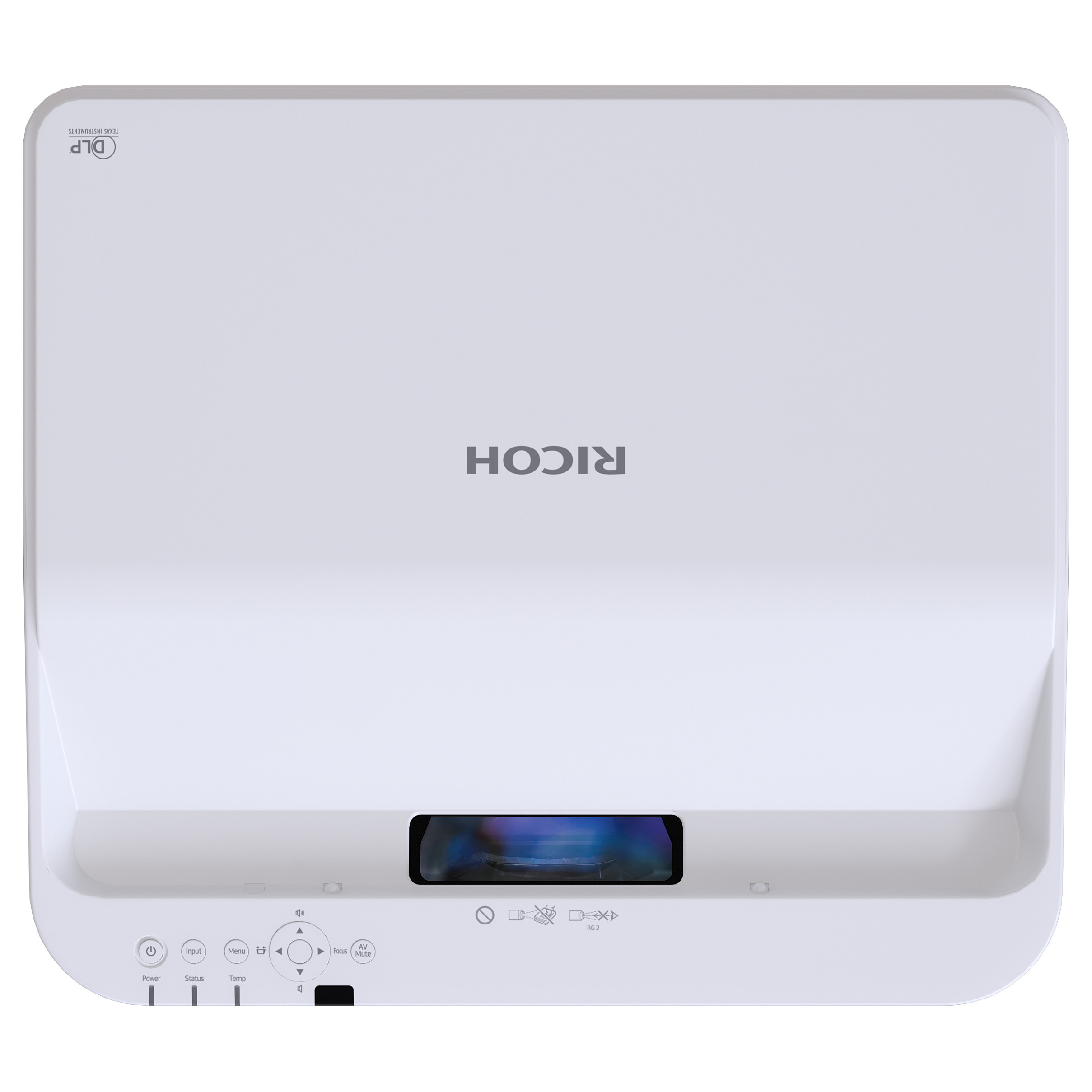 Projektor Ricoh PJ UHL3660 / Ultra Short Throw / DLP / 4K UHD / 6500 Lumens / HDMI- Bardhë - Figura 3