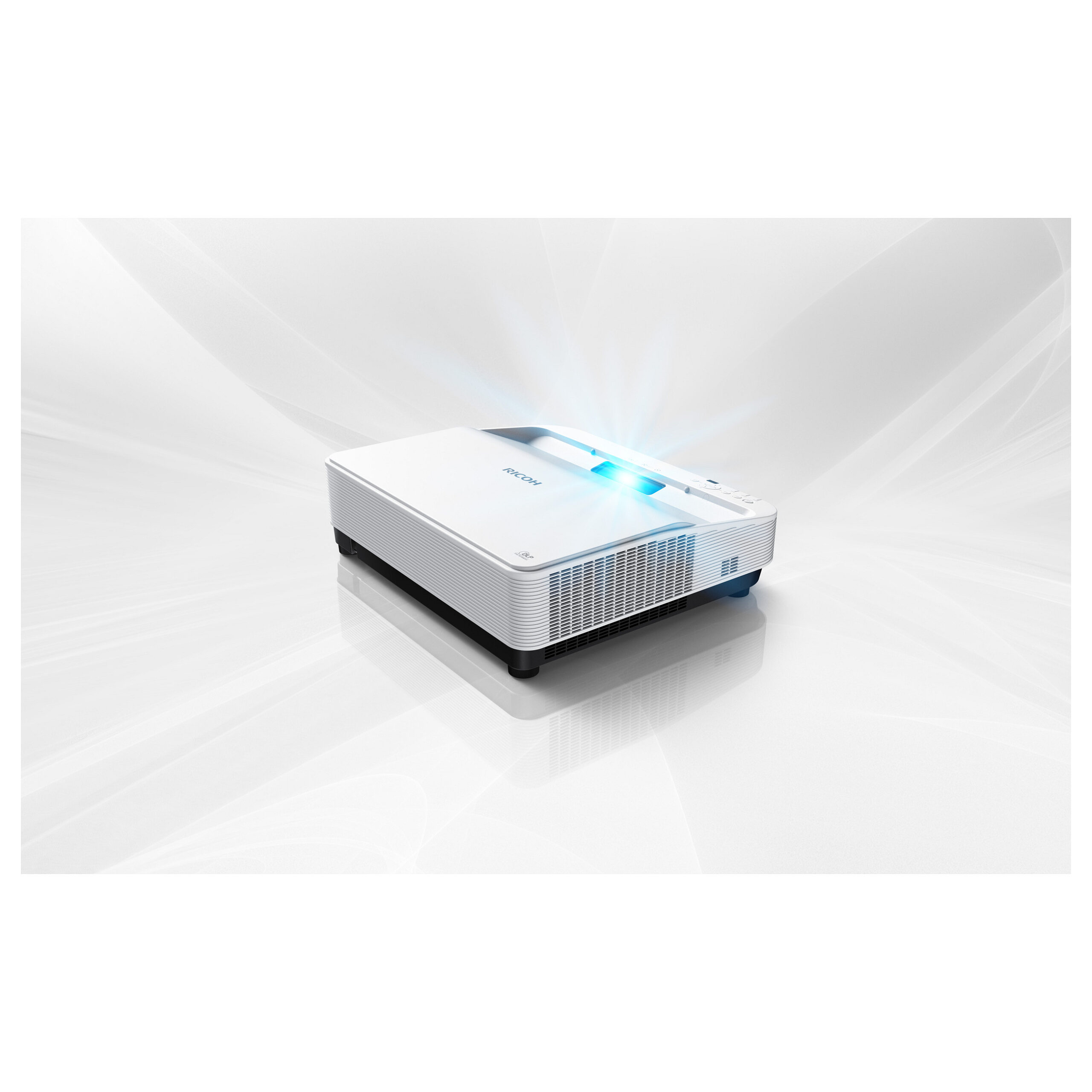 Projektor Ricoh PJ UHL3660 / Ultra Short Throw / DLP / 4K UHD / 6500 Lumens / HDMI- Bardhë - Figura 4