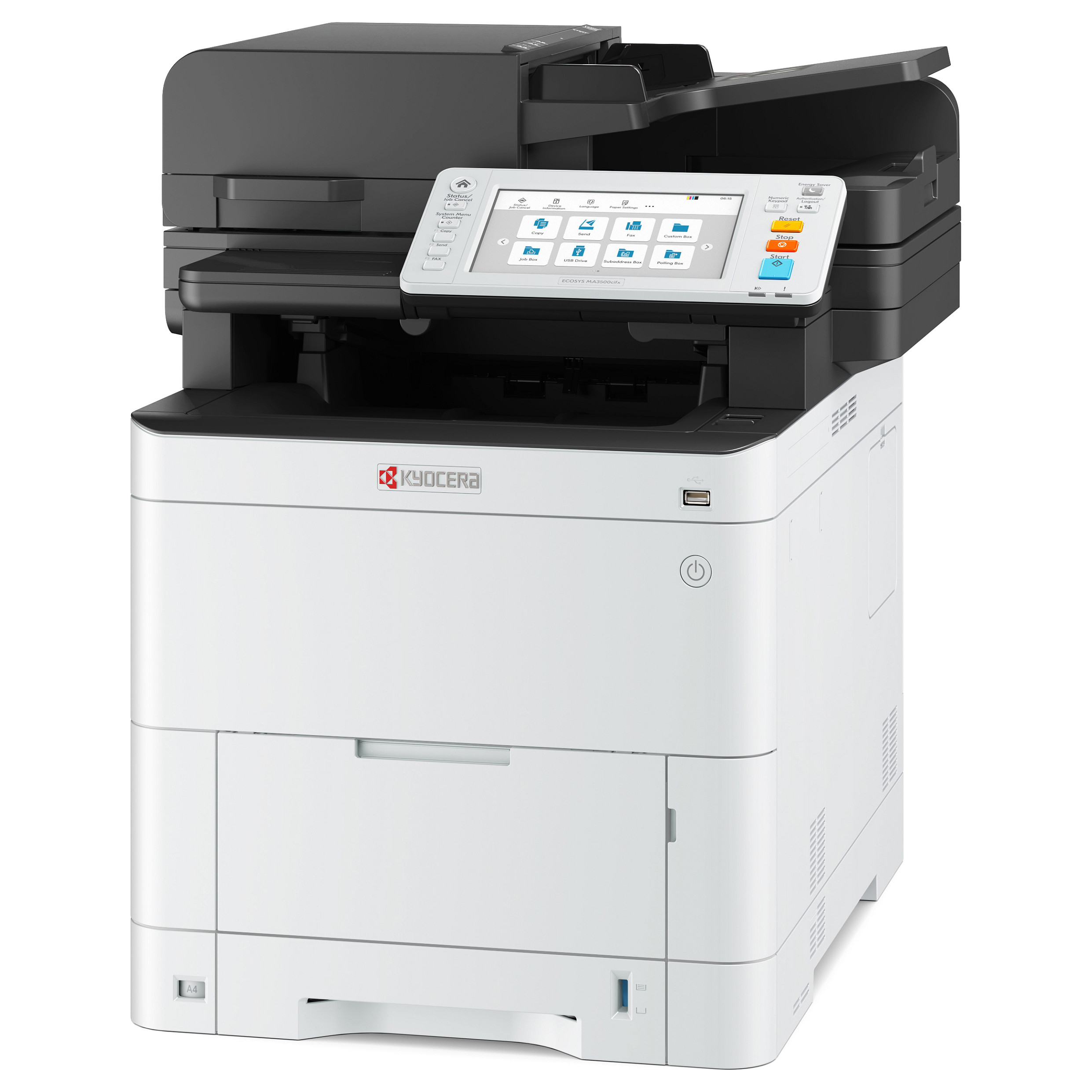 Printer Multifunksional Kyocera ECOSYS MA3500cifx 4in1 / 35ppm- Bardhë/Zezë - Figura 3