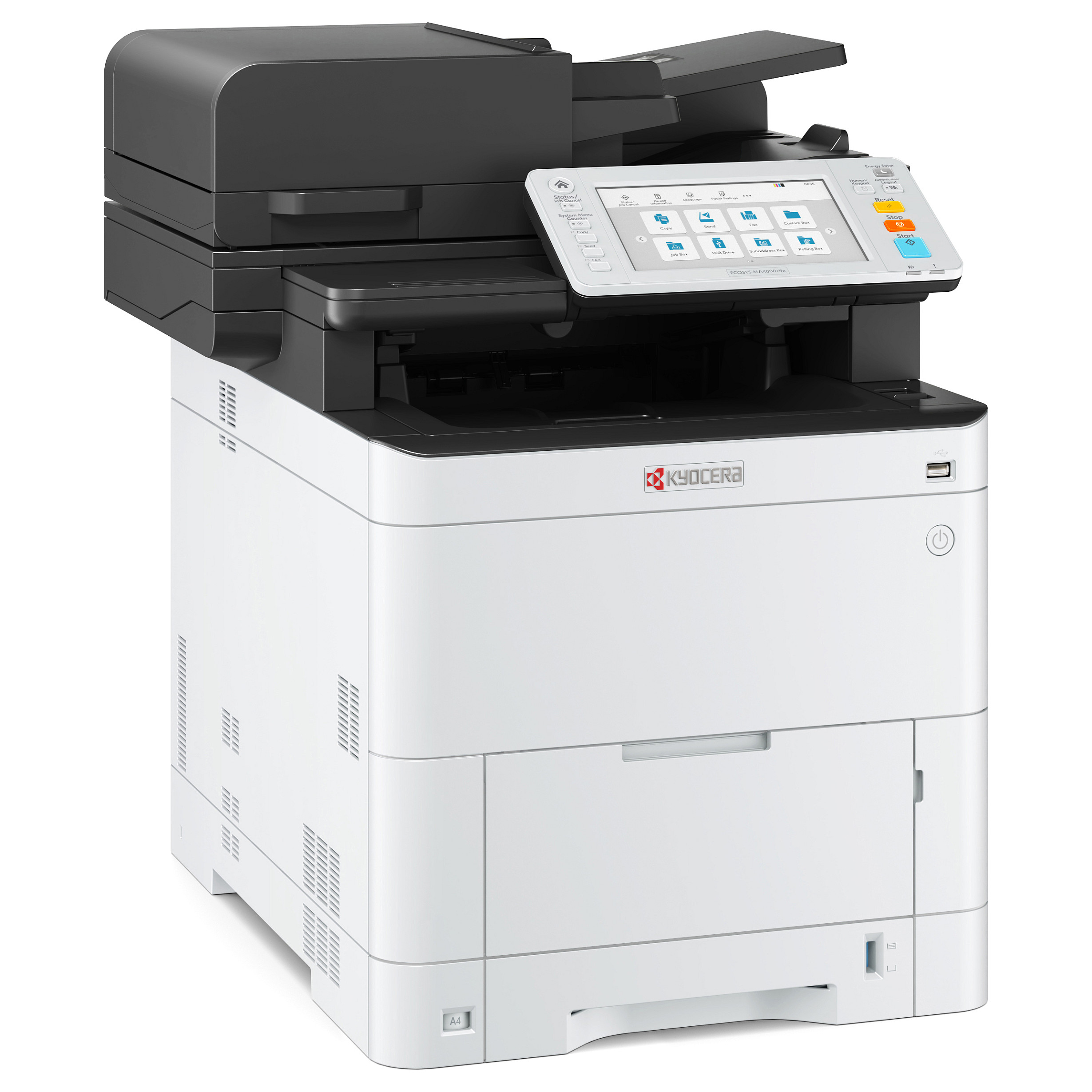 Printer Multifunksional Kyocera ECOSYS MA4000cifx 4in1 / 40ppm - Bardhë/Zezë - Figura 2