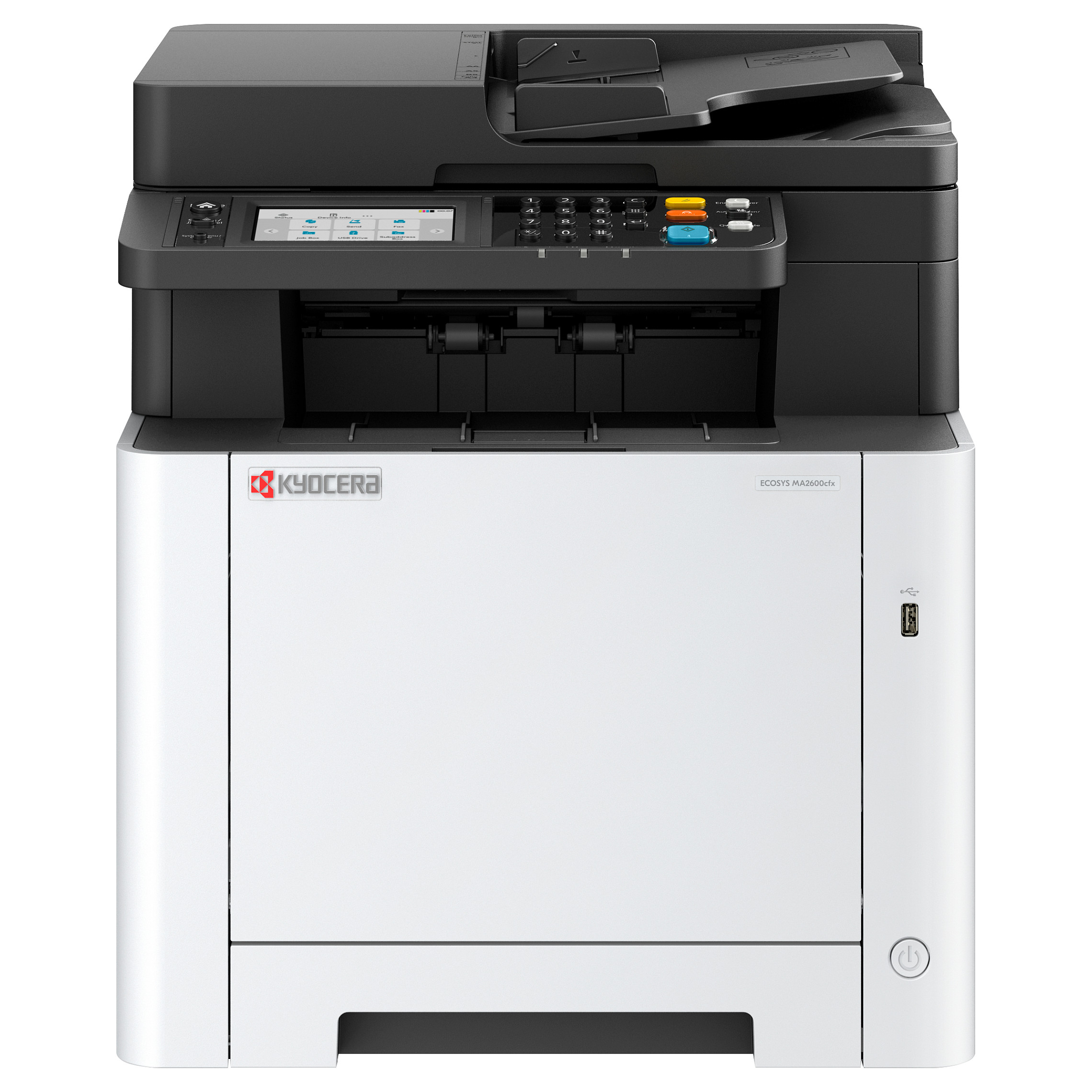 Printer Multifunksional Kyocera ECOSYS MA2600cfx 4in1 / 26ppm- Bardhë/Zezë - Figura 2