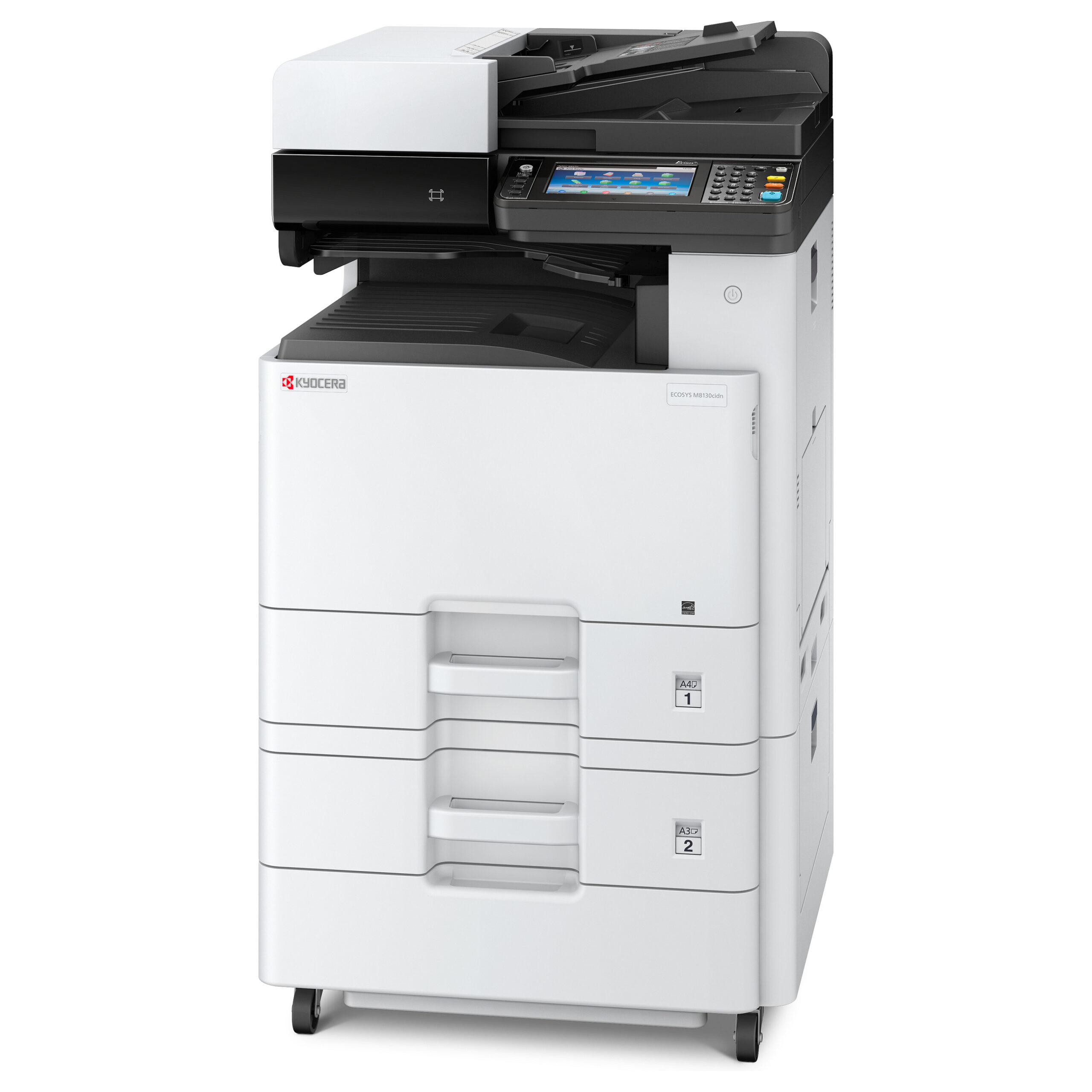 Printer Multifunksional Laser Kyocera ECOSYS M8130cidn / Color / USB / 1200 DPI / 30ppm - Bardhë/Zezë - Figura 4
