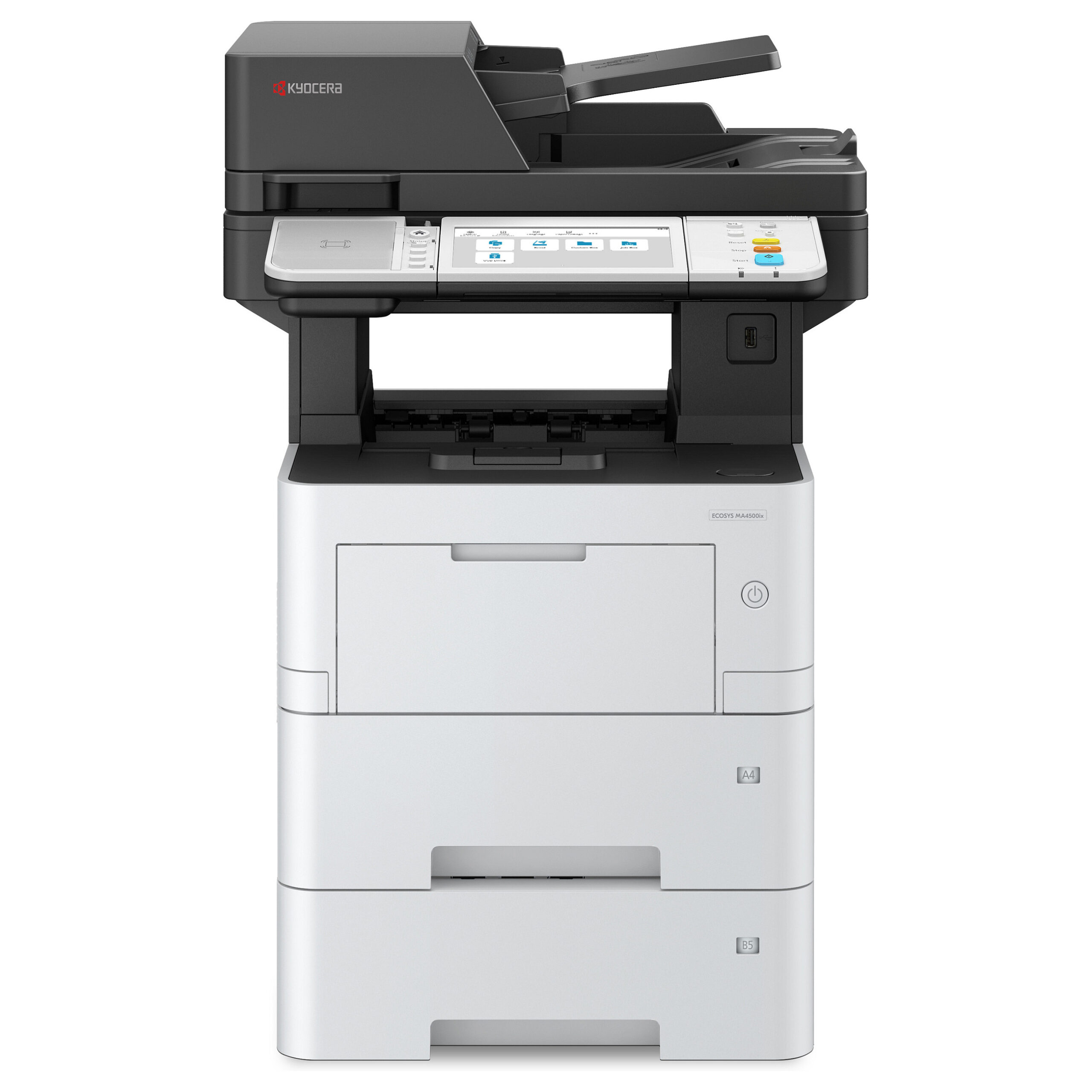 Printer Multifunksional Kyocera ECOSYS MA4500ix 3in1 / 45ppm - Bardhë/Zezë - Figura 2