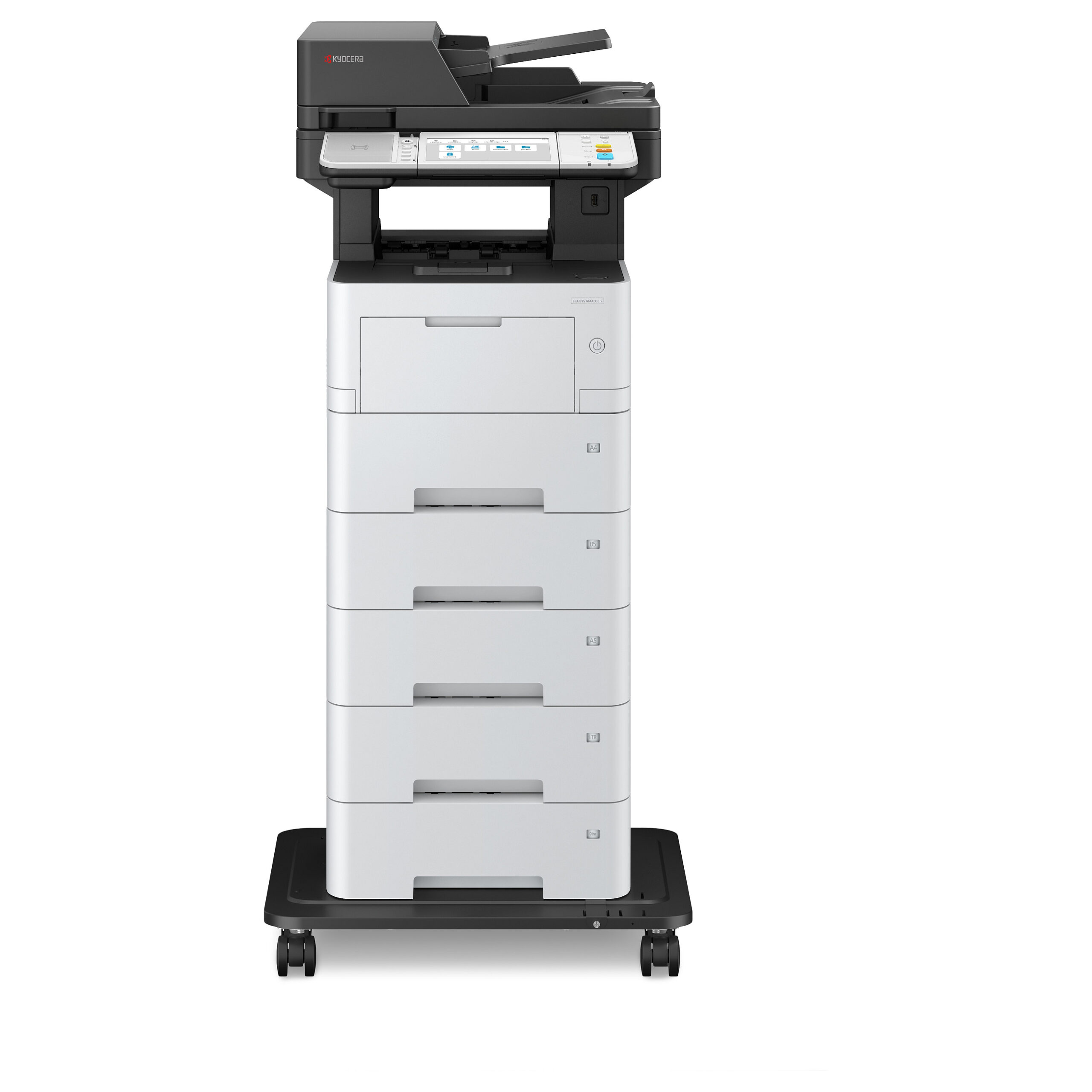 Printer Multifunksional Kyocera ECOSYS MA4500ix 3in1 / 45ppm - Bardhë/Zezë - Figura 3