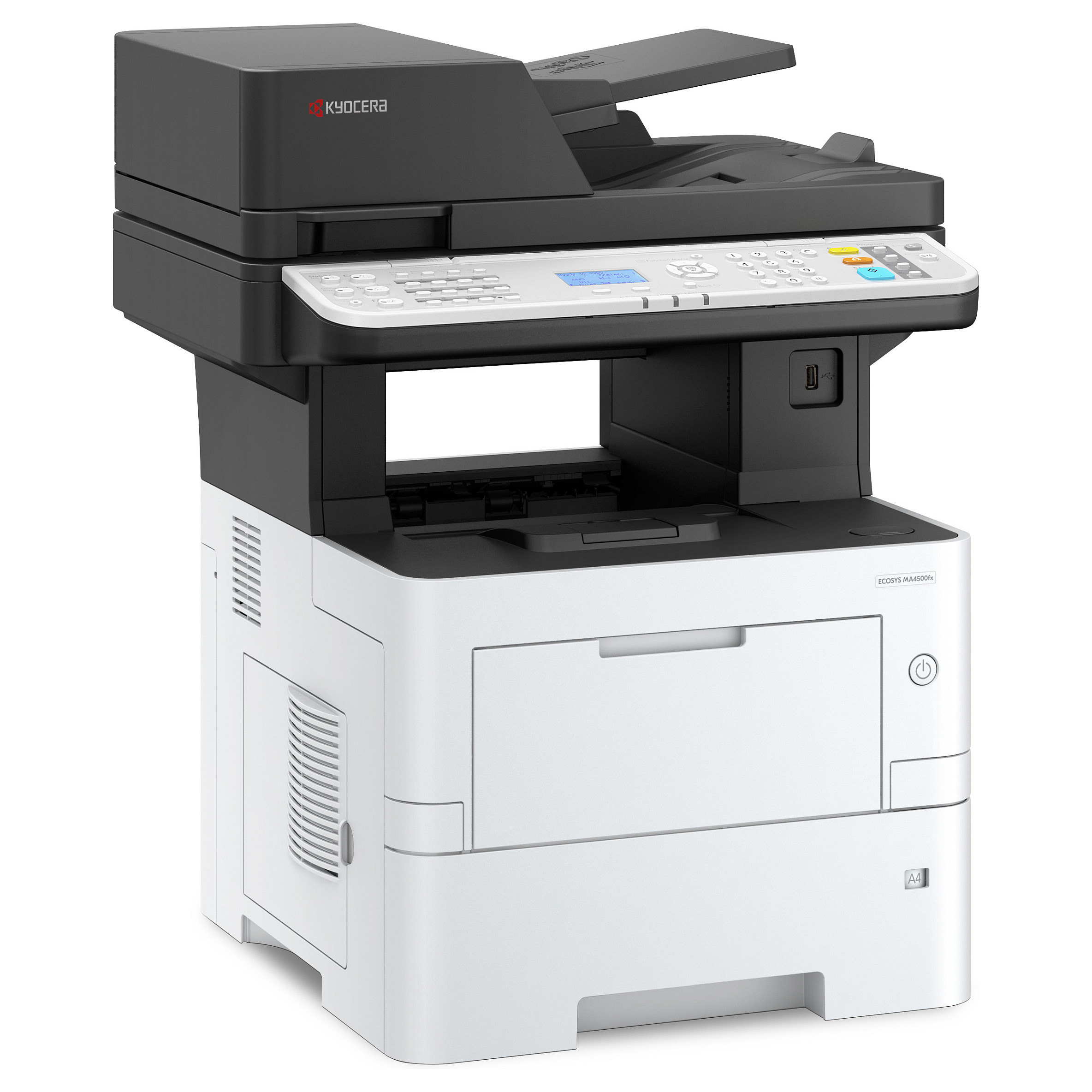 Printer Multifunksional Kyocera ECOSYS MA4500fx 4in1 / 45ppm - Bardhë/Zezë - Figura 2