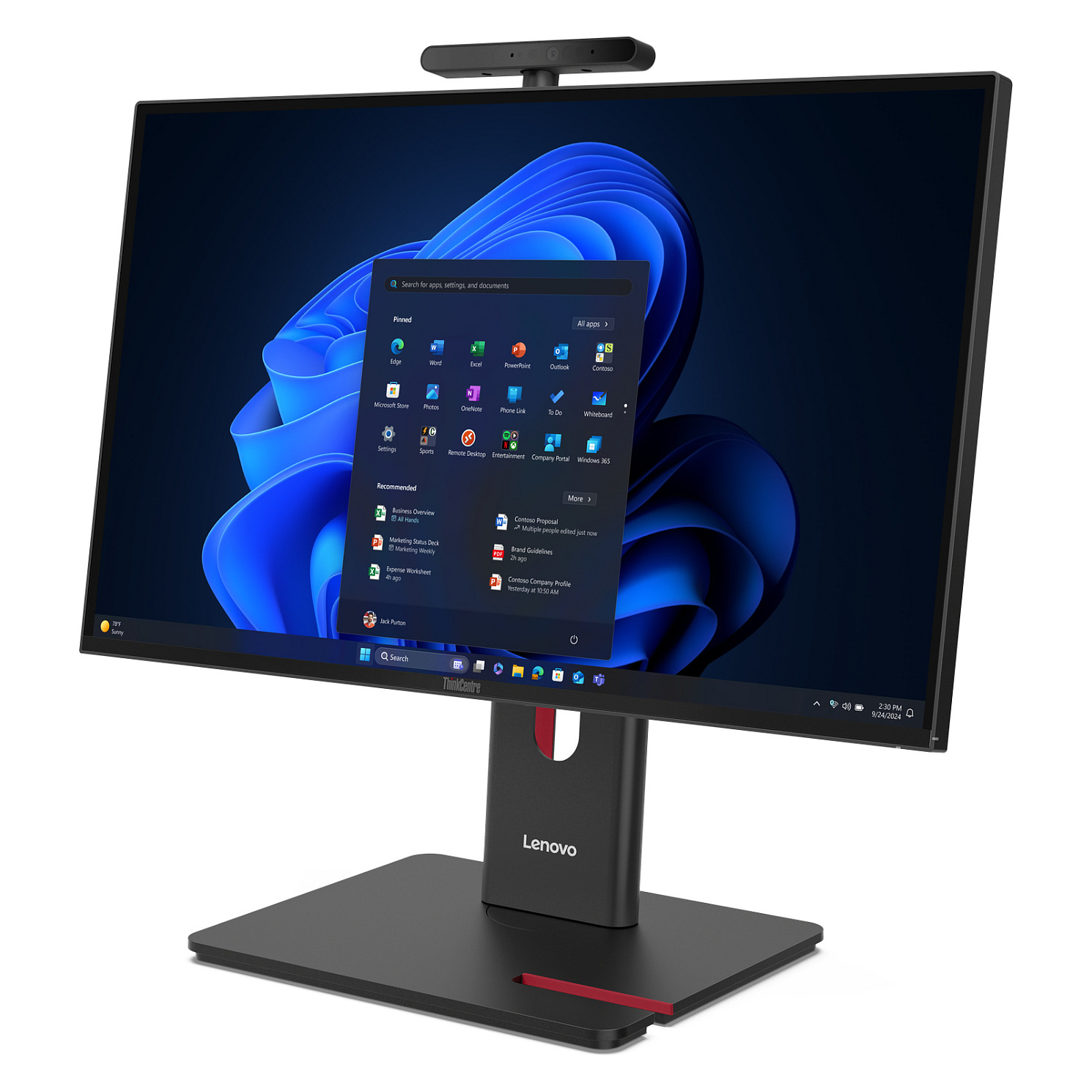 AIO Lenovo ThinkCentre M90a G6 / Ultra 7 265 / 16GB DDR5 / 512GB / 23.8″ Full HD IPS / Intel Graphics – Zezë 3
