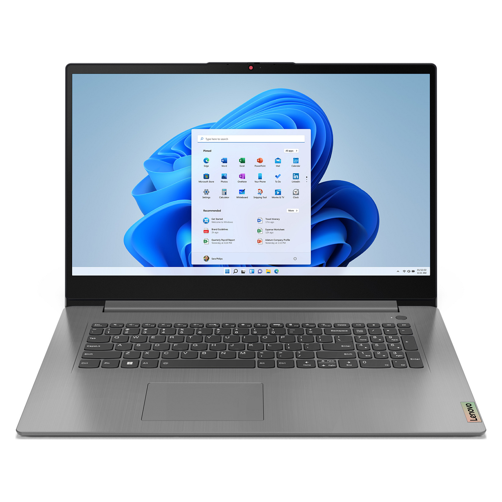 Laptop Lenovo IdeaPad 3 17ABA7 / RYZ 5 5625U / 8GB DDR4 / 512GB / 17.3″ HD+ TN AG / AMD Radeon Graphics – Gri