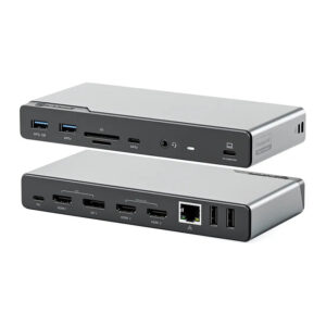 Docking Station Alogic 14-in-1 Wired / USB-C / USB-A / HDMI / DP / PD DV4 Quad Display