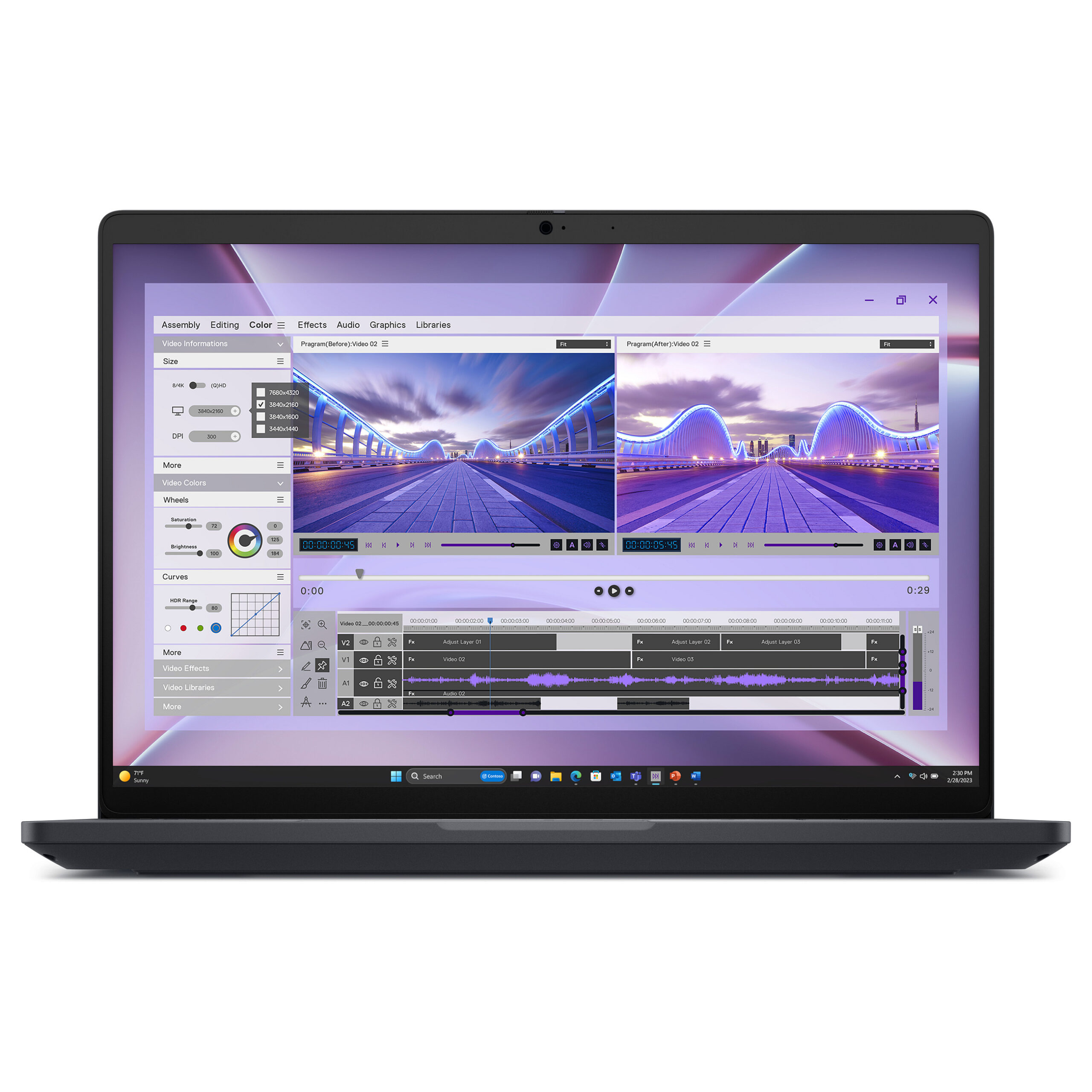 Laptop Dell Pro MAX 16 / Ultra 7 265H / 16GB DDR5 / 512GB / 16″ Full HD+ WVA AG 60Hz / RTX Pro 500 6GB – Zezë
