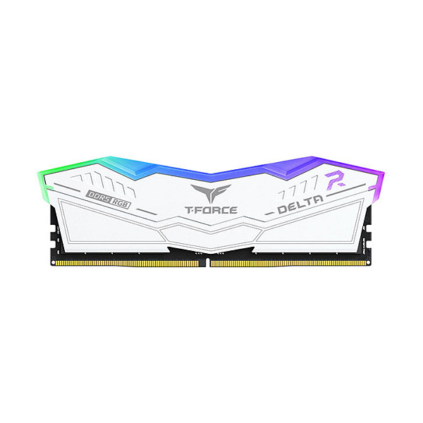 RAM Memorie DDR5 Team Group Delta White RGB DIMM 32GB(2x16GB) Dual-Kit 7200MHz CL34