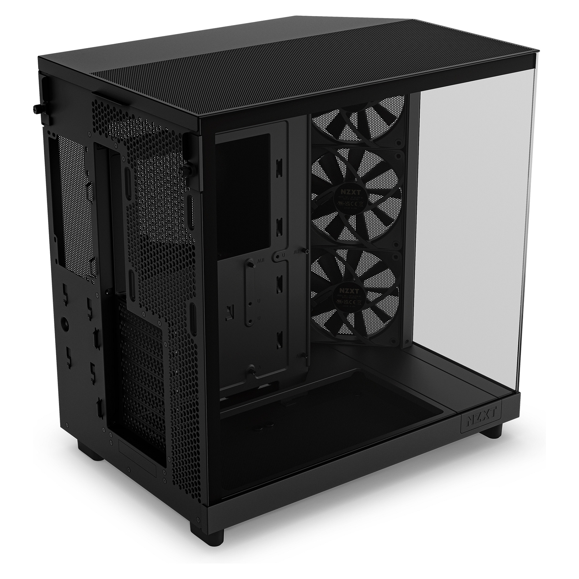 Kasë NZXT H6 Flow CC-H61FB-01 -Zezë 3