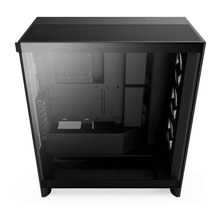 Kasë Nzxt H7 Flow RGB, e zezë, Midi Tower 3