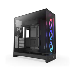 Kornizë PC NZXT H9 Flow RGB 2025, mid tower, xham i temperuar, e bardhë 6