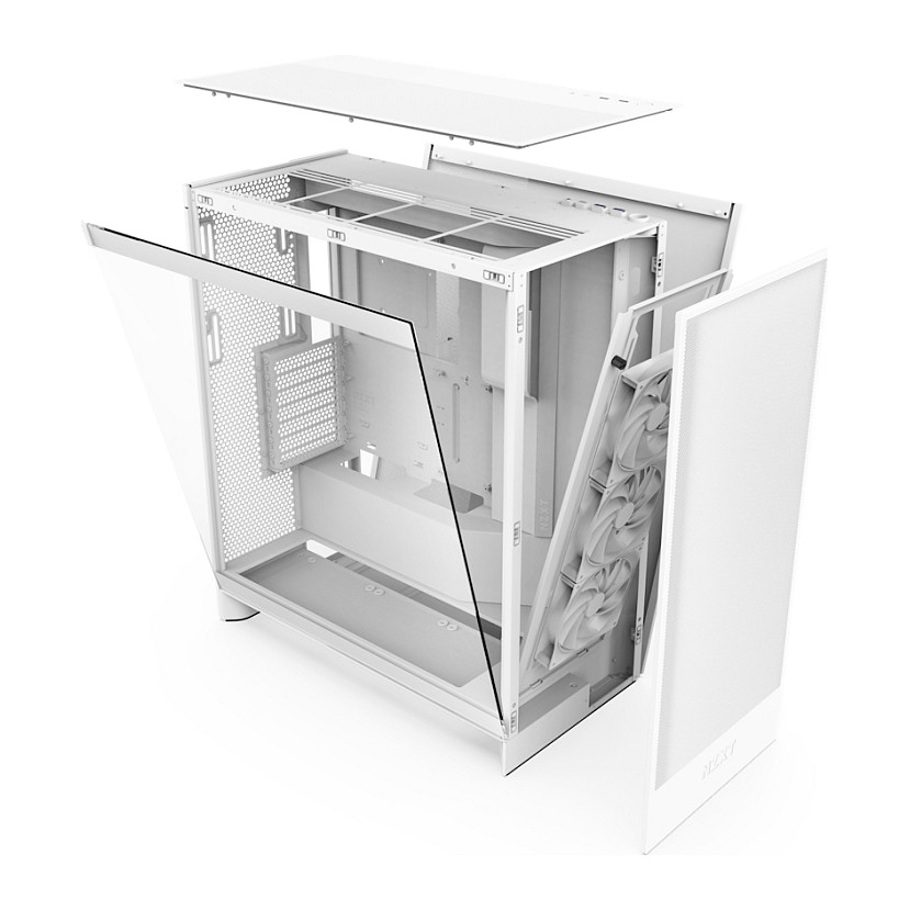 Kasë NZXT H7 Flow CM-H72FW-01 -Bardhë 5