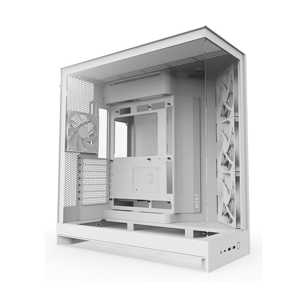 Kasë NZXT H9 Flow TG CM-H92FW-01 -Bardhë