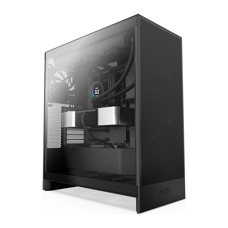 Kasë NZXT H7 Flow TG CM-H72FB-01 -Zezë