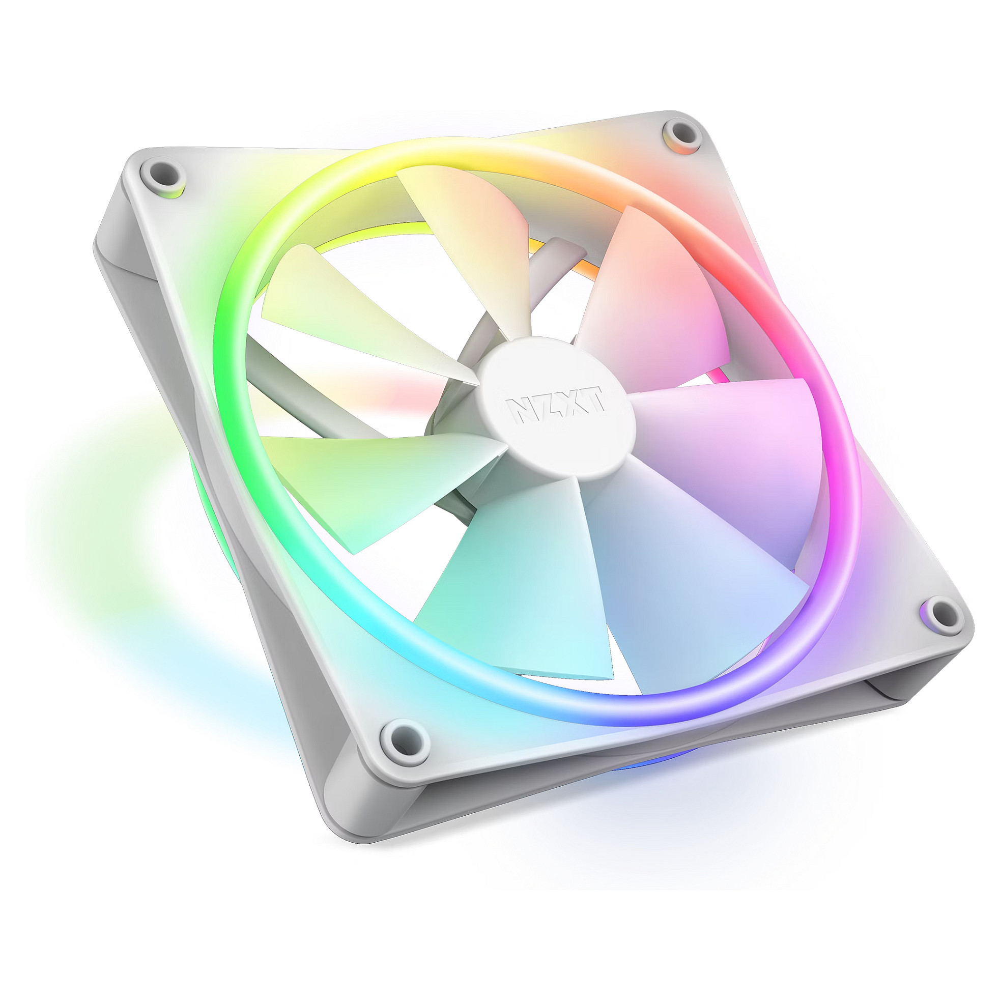 Ftohës për Kasë NZXT F140 RGB DUO 140mm – Bardhë