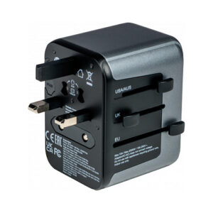 Adapter Verbatim Universal Travel Adapter UTA‑03 / USB‑A / USB‑C 8