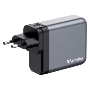 Adapter Verbatim GNC-140 GaN Charger 4-Port / 140W / USB-A + USB-C / EU-UK-US 8
