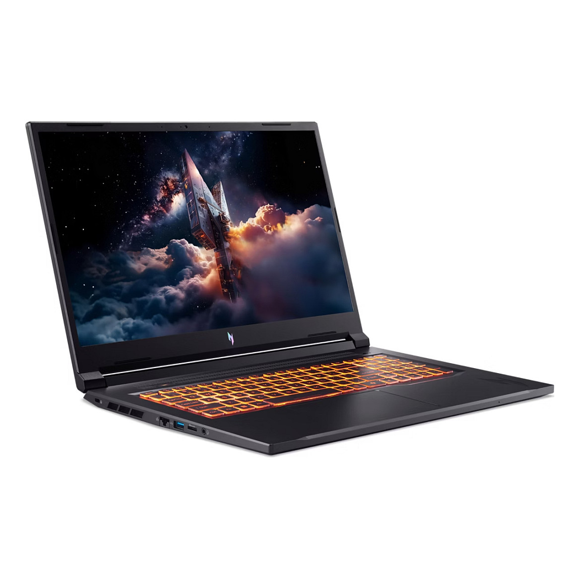 Laptop Gaming Acer Nitro V17 ANV17-41-R5GS / Ryzen 5 240 / 16GB DDR5 / 1TB / 17.3" Full HD IPS 144Hz / RTX 5050 8GB - Zezë - Figura 2
