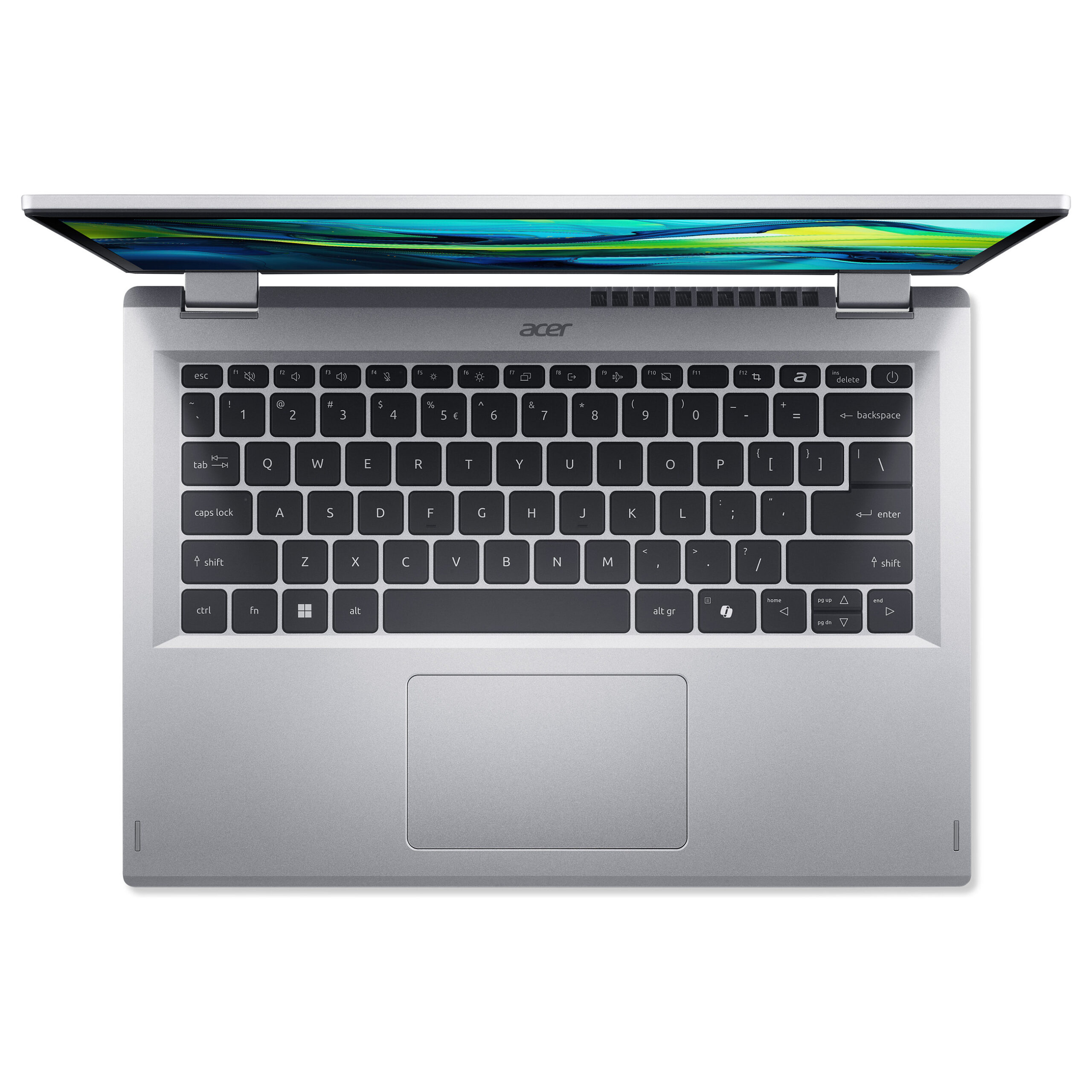 Laptop Acer Aspire Go Spin 14 AGSP14-31PT-325W / Core 3 N355 / 8GB LPDDR5 / 512GB / 14" WUXGA IPS Touch / Intel Graphics - Argjendi - Figura 4