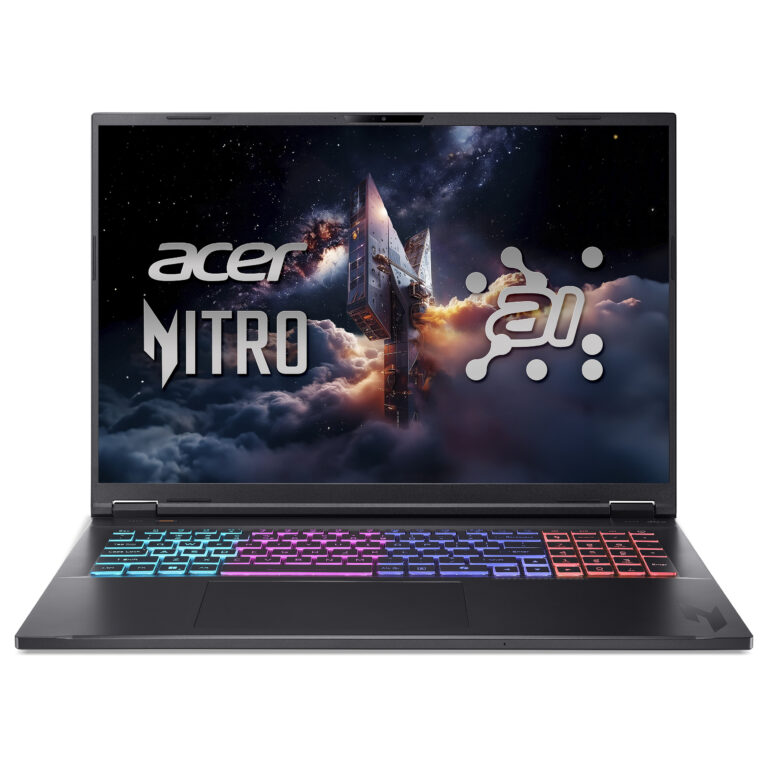 Laptop Gaming Acer Nitro 18 AI AN18-61-R4KD / Ryzen AI 7 350 / 32GB DDR5 / 1TB / 18" WQXGA IPS 165Hz / RTX 5070 Ti 12GB - Zezë