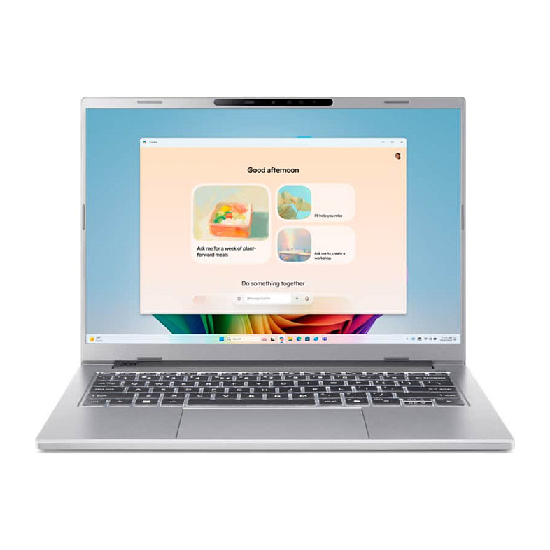 Laptop Acer Aspire 14 AI OLED A14-53M-71LQ / Ultra 7-258V / 32GB LPDDR5x / 1TB / 14" WUXGA OLED / Intel Arc Graphics 140V - Argjendi