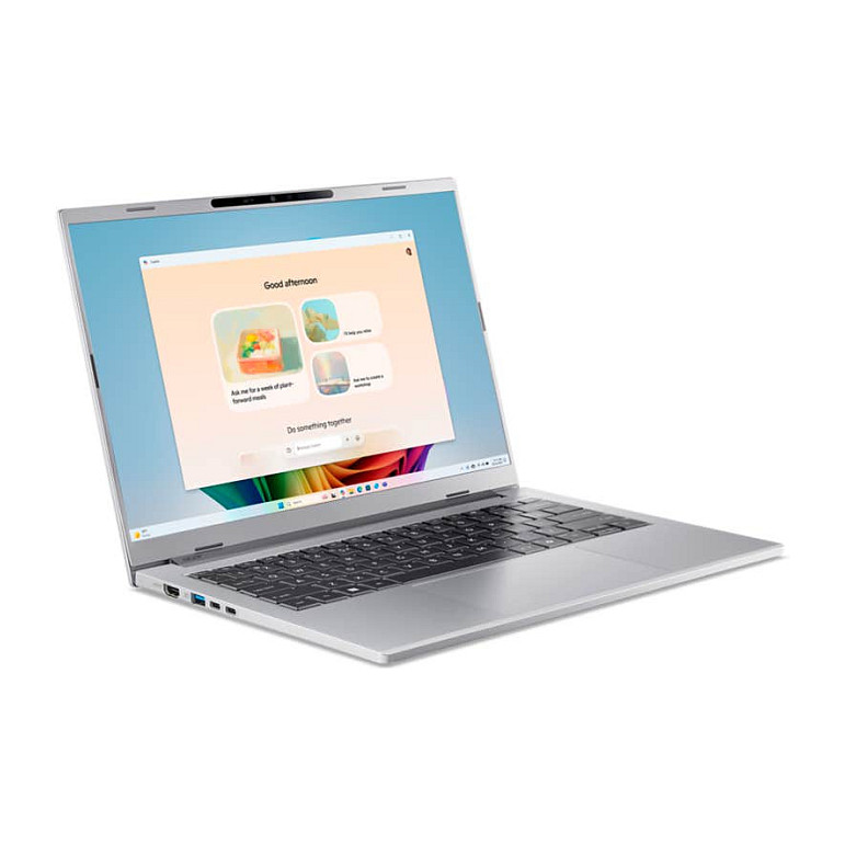 Laptop Acer Aspire 14 AI OLED A14-53M-71LQ / Ultra 7-258V / 32GB LPDDR5x / 1TB / 14" WUXGA OLED / Intel Arc Graphics 140V - Argjendi - Figura 2