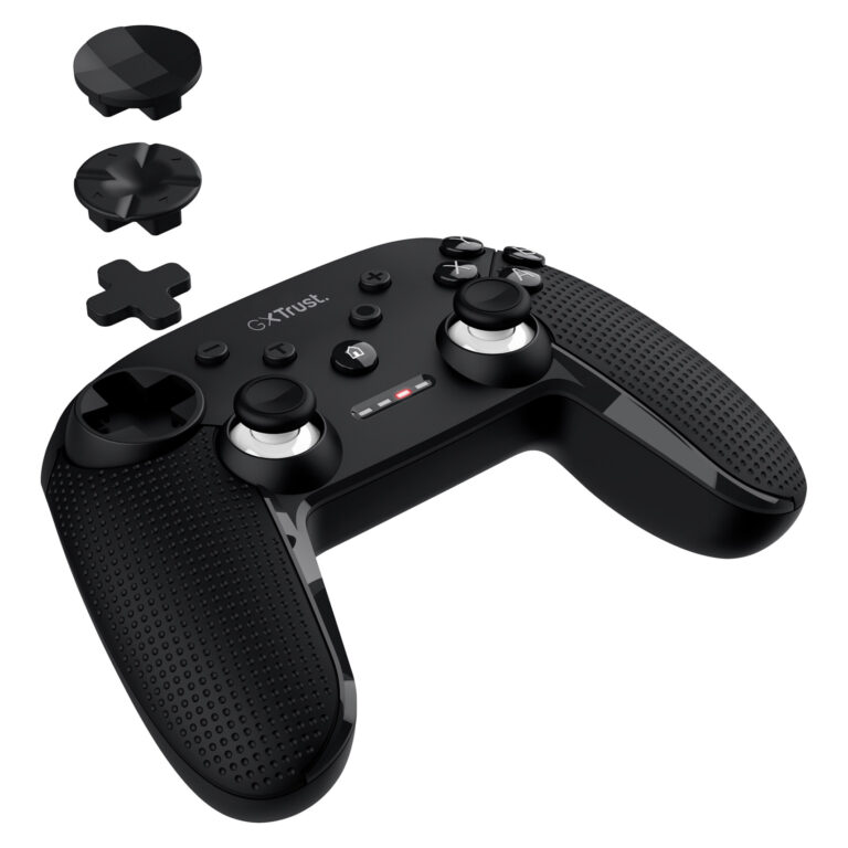 Konzolë Nintendo Trust GXT 542 Muta Wireless Gamepad / 15 Buttons - Zezë