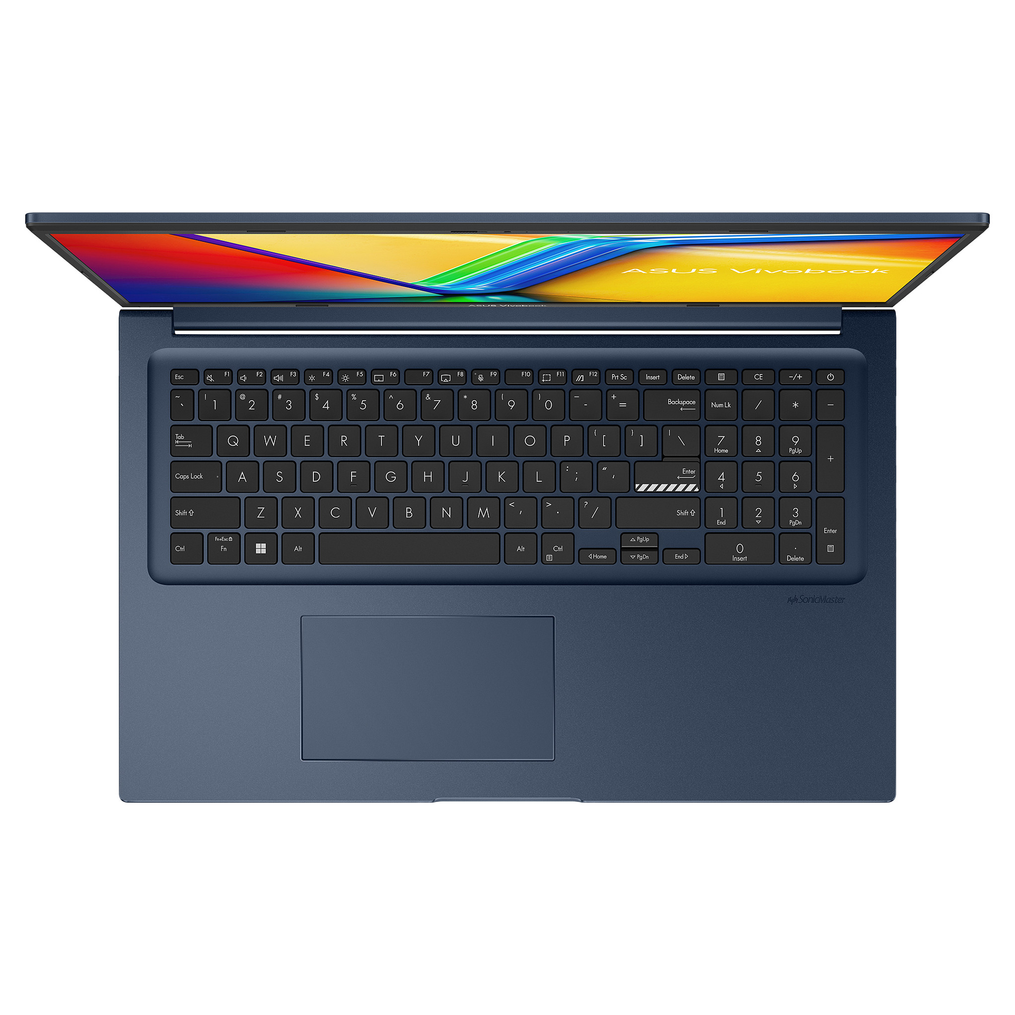 Laptop Asus VivoBook 17 X1704VA-ISCAU1214W / 3 100U / 16GB DDR5 / 512GB / 17.3″ Full HD IPS-Level AG 60Hz / Intel Graphics – Blu e Errët 5
