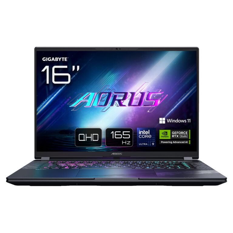 Laptop Gaming Gigabyte Aorus Elite 16 / Ultra 9 275HX / 32GB DDR5 / 2TB / 16" WQXGA IPS 165Hz / RTX 5070 8GB - Gri e mbyllur