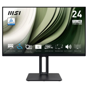 Monitor MSI PRO MP245PG / 23.8"/ Full HD IPS / LCD / 100Hz / 4ms / HDMI+VGA+DP - Zezë