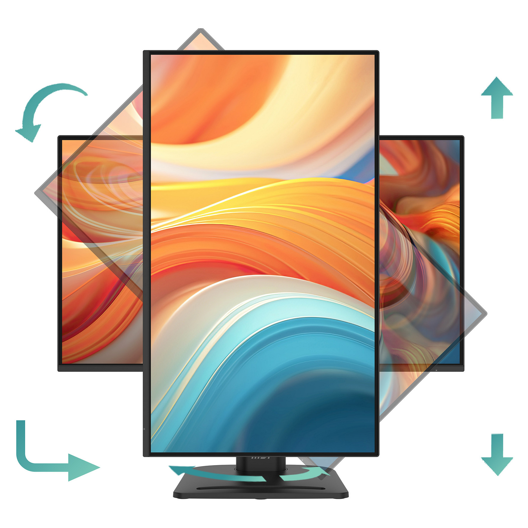 Monitor MSI PRO MP275PG E14 / 27"/ Full HD LCD IPS / 144Hz / 1ms / HDMI+DP+VGA - Zezë - Figura 2