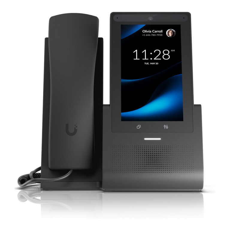 Telefon VoIP Ubiquiti / UniFi Phone G3 Touch Pro / PoE / 2x GbE / WiFi / Bluetooth / UniFi Talk