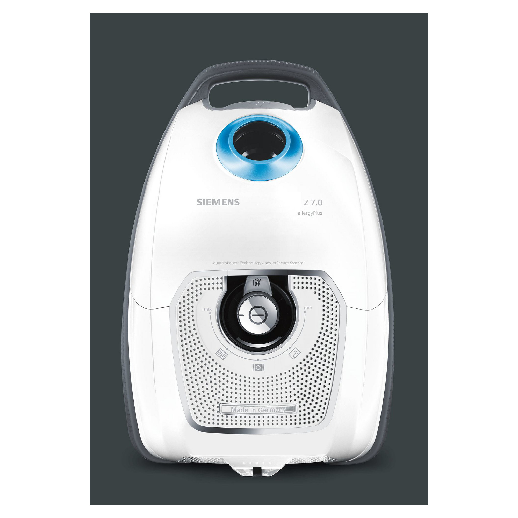 Fshesë me vakum me kabllo Siemens VSZ7442S 650W HEPA P1 - Bardhë/Gri - Figura 5