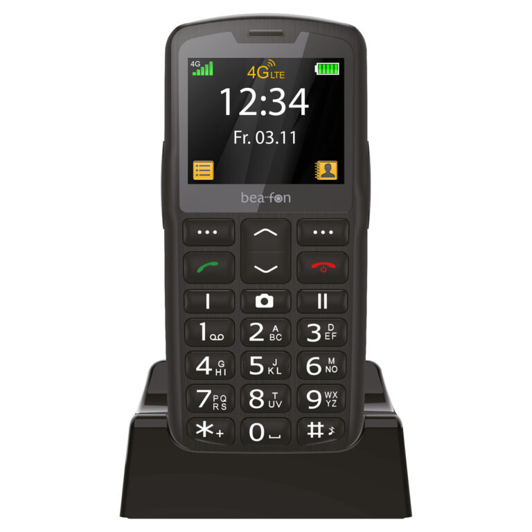 Telefon i thjeshtë Beafon SL260 LTE - Zezë / Argjendi