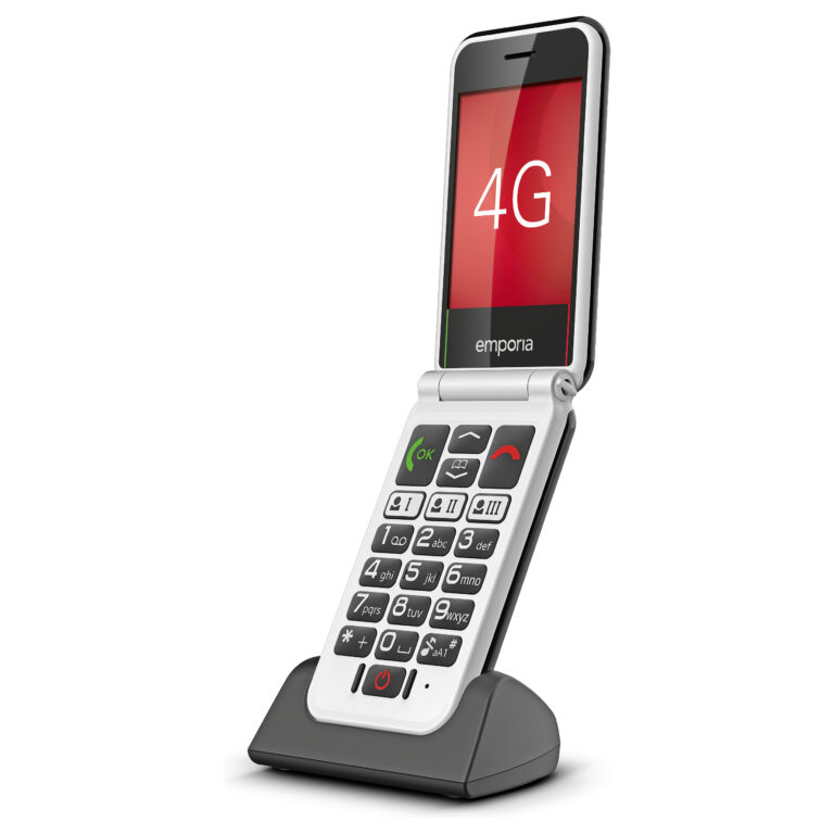 Telefon i thjeshtë emporia SIMPLICITYglam 4G - Zezë