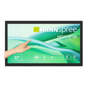 Monitor Hannspree HO221PTB / 21.4"/ Full HD TFT-LCD Touch / 60Hz / 14ms / HDMI+DisplayPort - Zezë