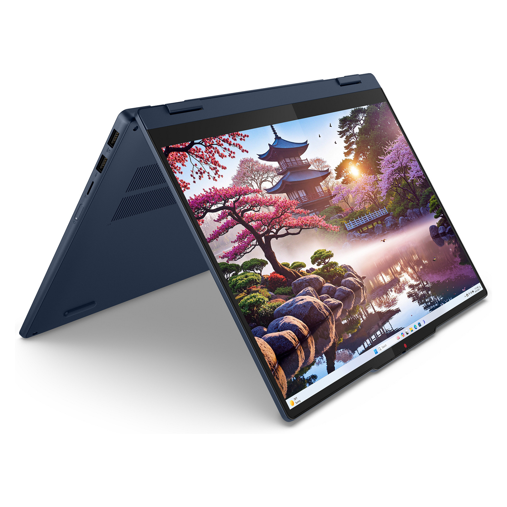 Laptop Lenovo IdeaPad 5 2-in-1 / RYZ AI 7 350 / 16GB LPDDR5x / 1TB / 14″ WUXGA OLED Touch 60Hz / AMD Radeon 860M – Blu e Errët 2