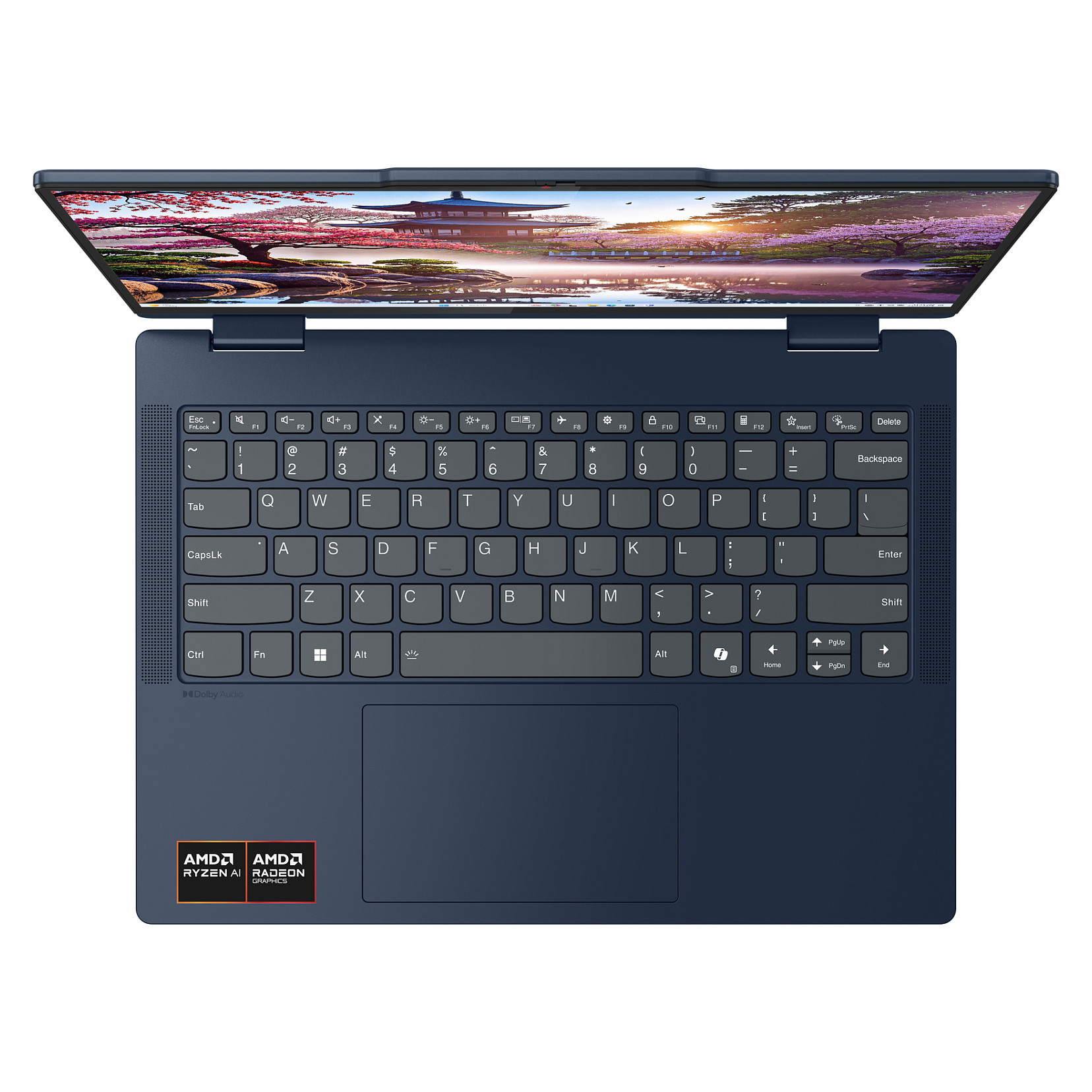 Laptop Lenovo IdeaPad 5 2-in-1 / RYZ AI 7 350 / 16GB LPDDR5x / 1TB / 14″ WUXGA OLED Touch 60Hz / AMD Radeon 860M – Blu e Errët 3