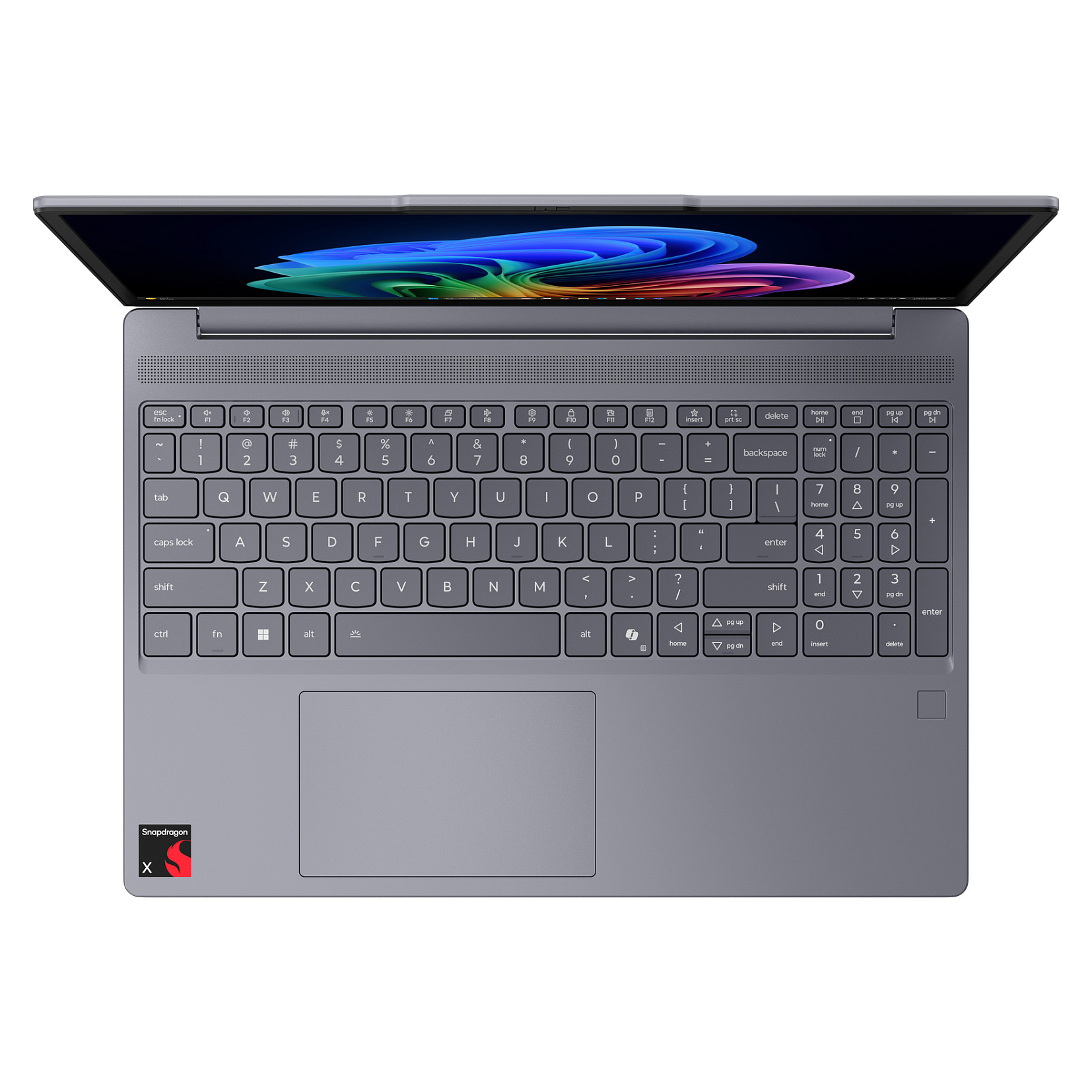 Laptop Lenovo IdeaPad Slim 3 / Snapdragon X1-26-100 / 16GB LPDDR5x / 1TB / 15.3″ WUXGA IPS AG / Qualcomm Adreno GPU – Gri 3