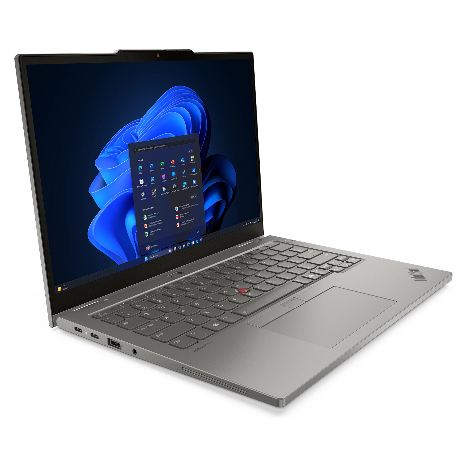Laptop Lenovo ThinkPad L13 2in1 G6 / RYZ5 Pro 215 / 32GB LPDDR5X / 512GB / 13.3″ WUXGA IPS Touch / AMD Radeon 740M – Gri 4