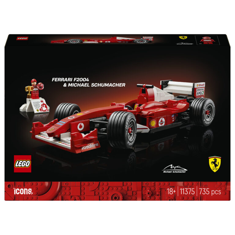 Lego Icons Ferrari F2004 dhe Michael Schumacher 11375