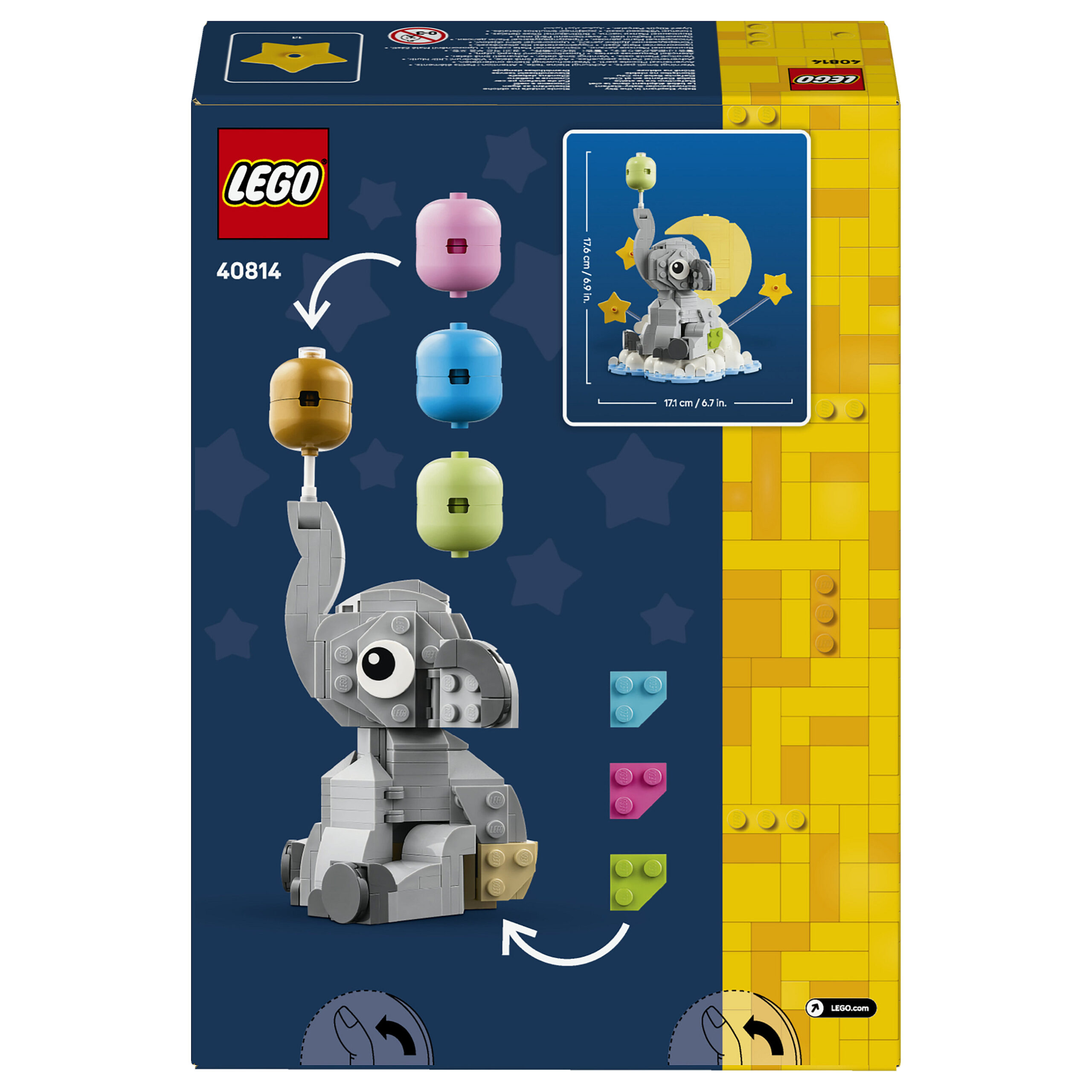 LEGO Baby Elephant in the Sky 40814 - Figura 3