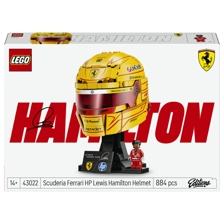 Lego Scuderia Ferrari HP Lewis Hamilton Helmet 43022