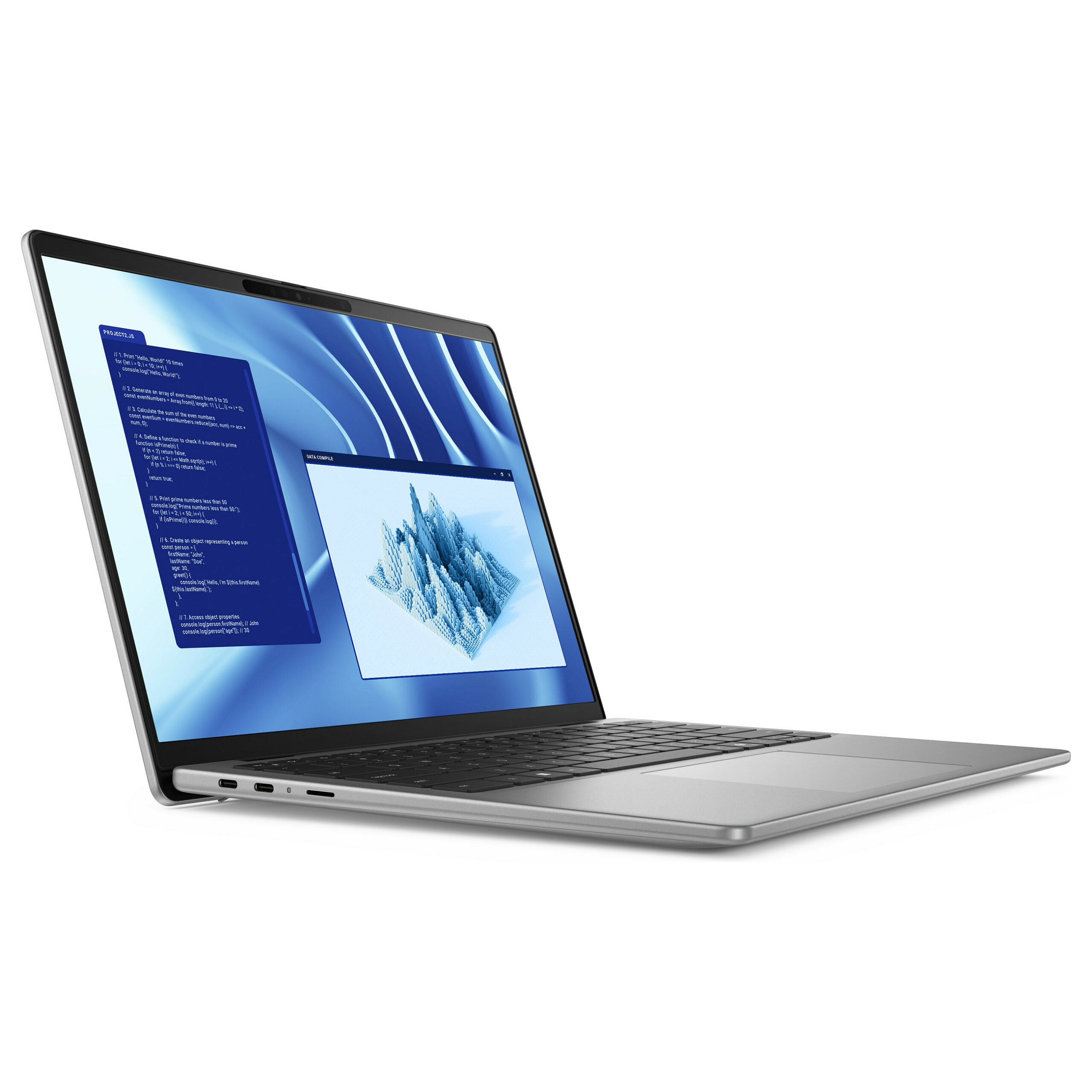 Laptop Dell Latitude 7455 / Qualcomm Snapdragon XElite12C / 32GB LPDDR5x / 1TB / 14″ Quad HD+ IPS Touch AG 60Hz / Qualcomm Adreno GPU – Gri 5
